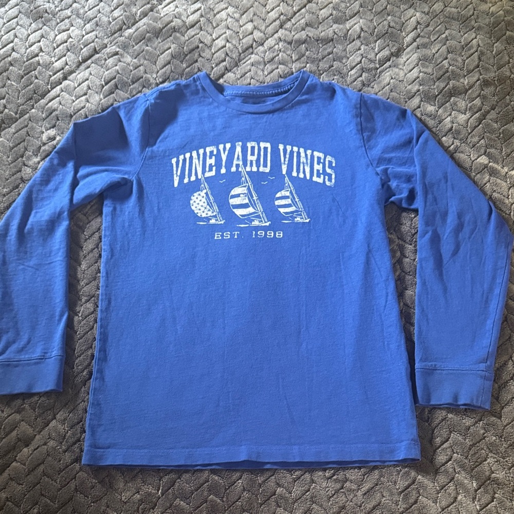 Vineyard Vines Royal Blue Graphic Tee
